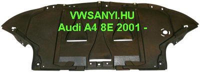 AUDI A4 8E 2001 - Alsó motor alatti műanyag boritás - Motorvédő