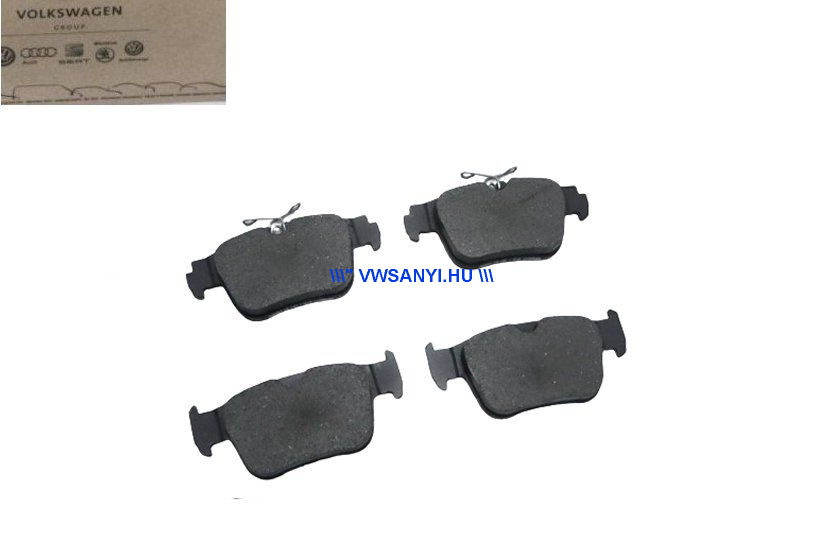 Gyári Original hátsó fékbetét készlet nagy fékes Octavia , Golf 8 2020-