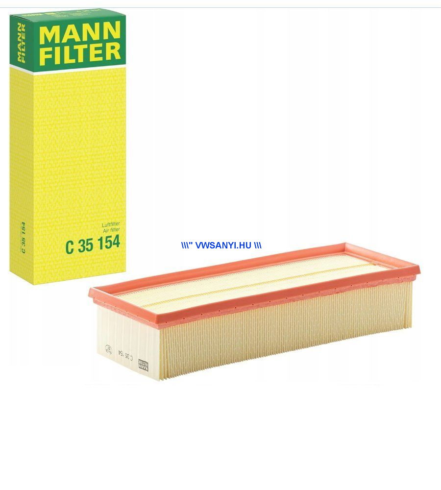 Levegőszürő betét 1K0129620D - C35154 MANN FILTER Levegőszürő betét 1K0129620D - C35154 MANN FILTER